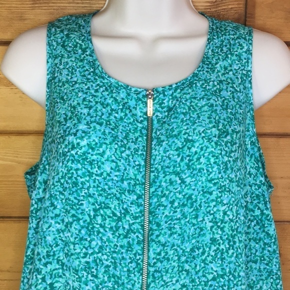 MICHAEL Michael Kors | Sleeveless 3/4 Zip … - Picture 3 of 6